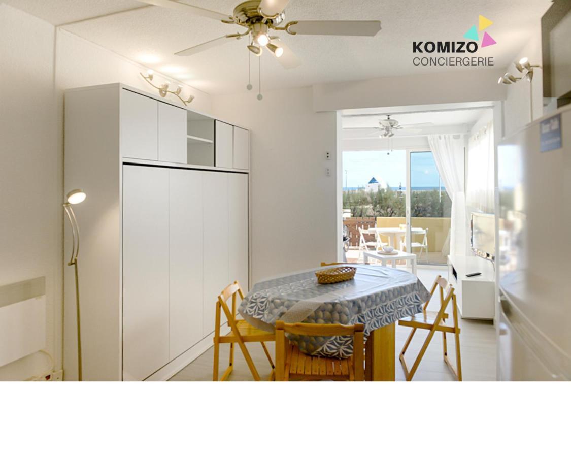 « L'Ecume » Terrasse Rez-De-Chaussee/Front De Mer 勒卡特 外观 照片